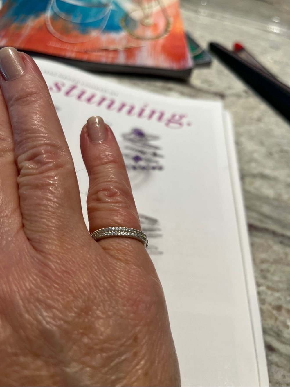 Silpada stack rings